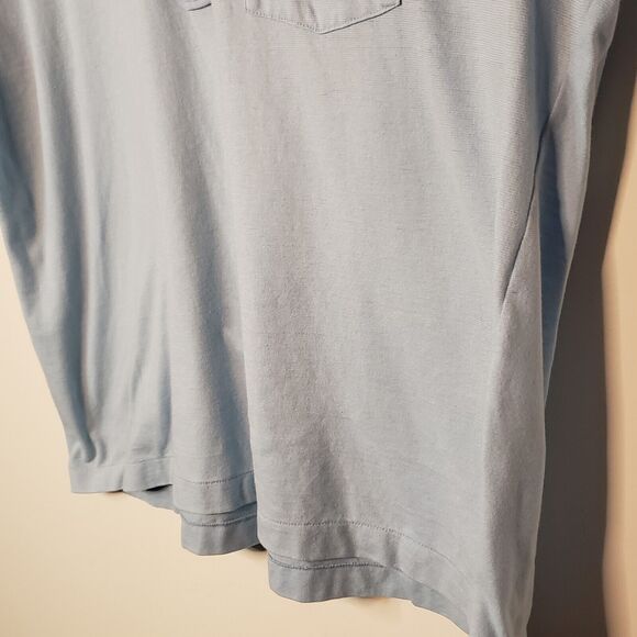 Vintage 70's Inverness Terry Cloth Short Sleeve Pocket Polo Shirt Mens XL 0300 - Picture 4 of 7